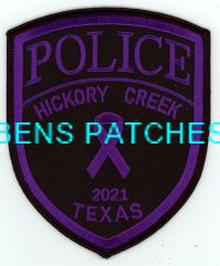 TEXAS,HICKORY CREEK POLICE DOMESTIC VIOLENCE 1